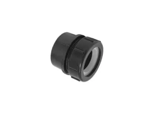 1-1/2" x 1-1/4" ABS Trap Adapter Slip x HUB, Female