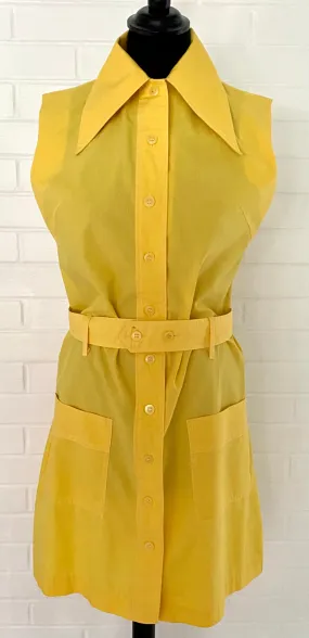 1970s Dawnelle Belted Shirt Dress