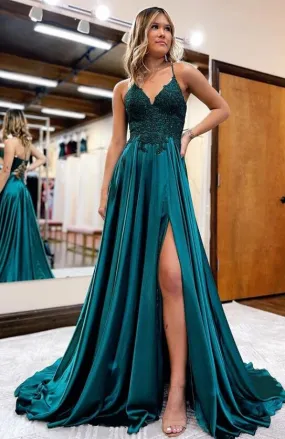 2023 New Style Sexy Prom Dresses Long with Slit