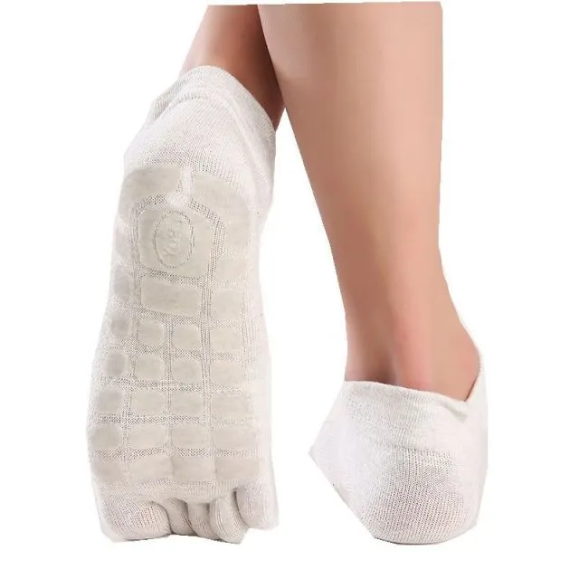 3pcs Non-Slip Fitness Socks