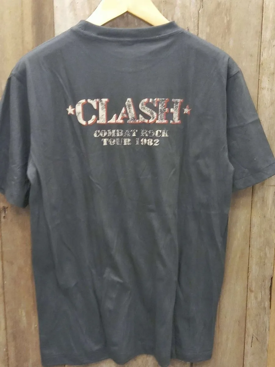 A Timeless Punk Icon: The Clash's 'Combat Rock' 1982 Tour T-Shirt