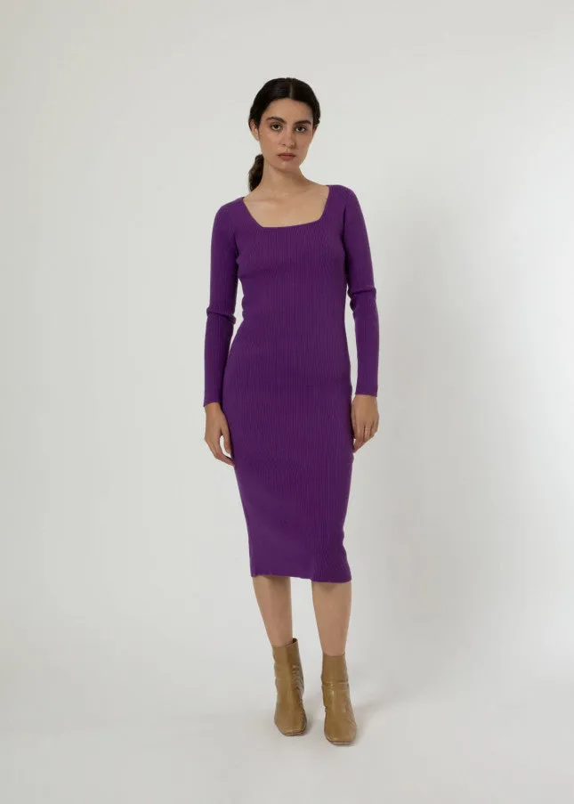 AIMEE DRESS - PURPLE