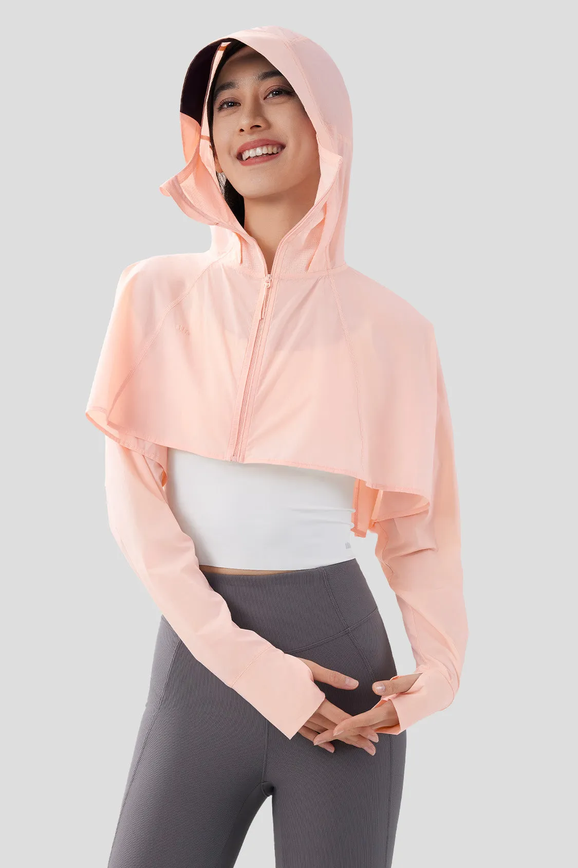 Airyace - Ultralight Short Sun Protection Shrug UPF50 