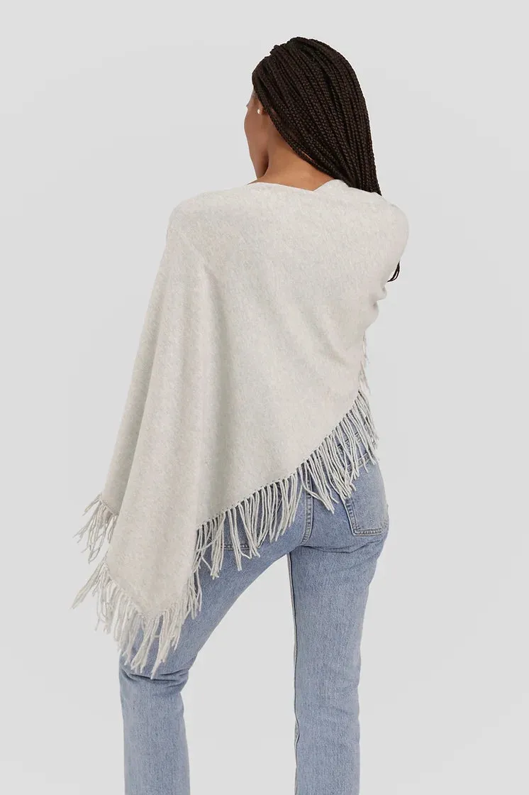 Alashan | Cotton Cashmere Trade Wind Fringe Topper | Women's