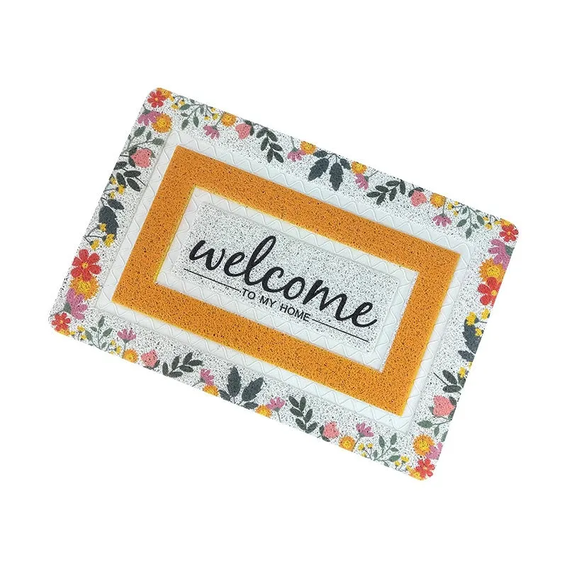 Anti-Slip Door Mat- (5326)Welcome Slush