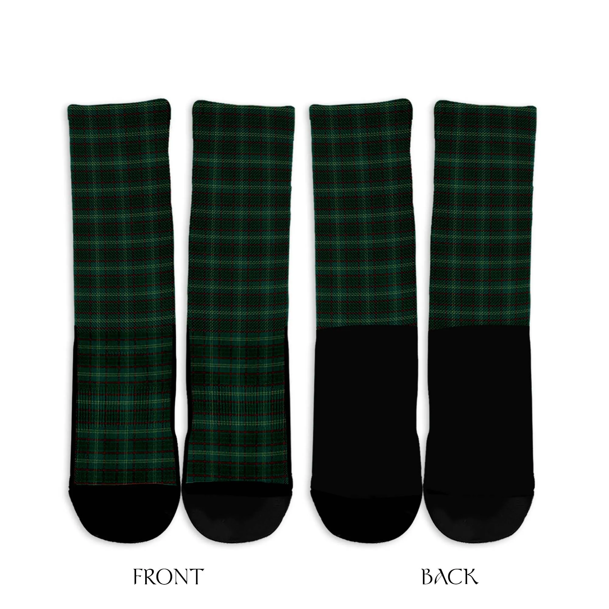 Armagh County Ireland Tartan Crew Socks