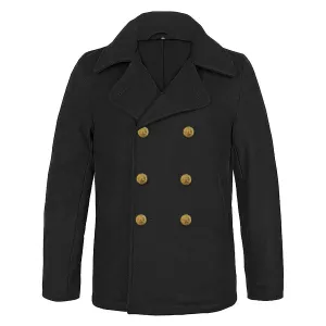 AS-IS NAVY Men's Officer Reefer Peacoat