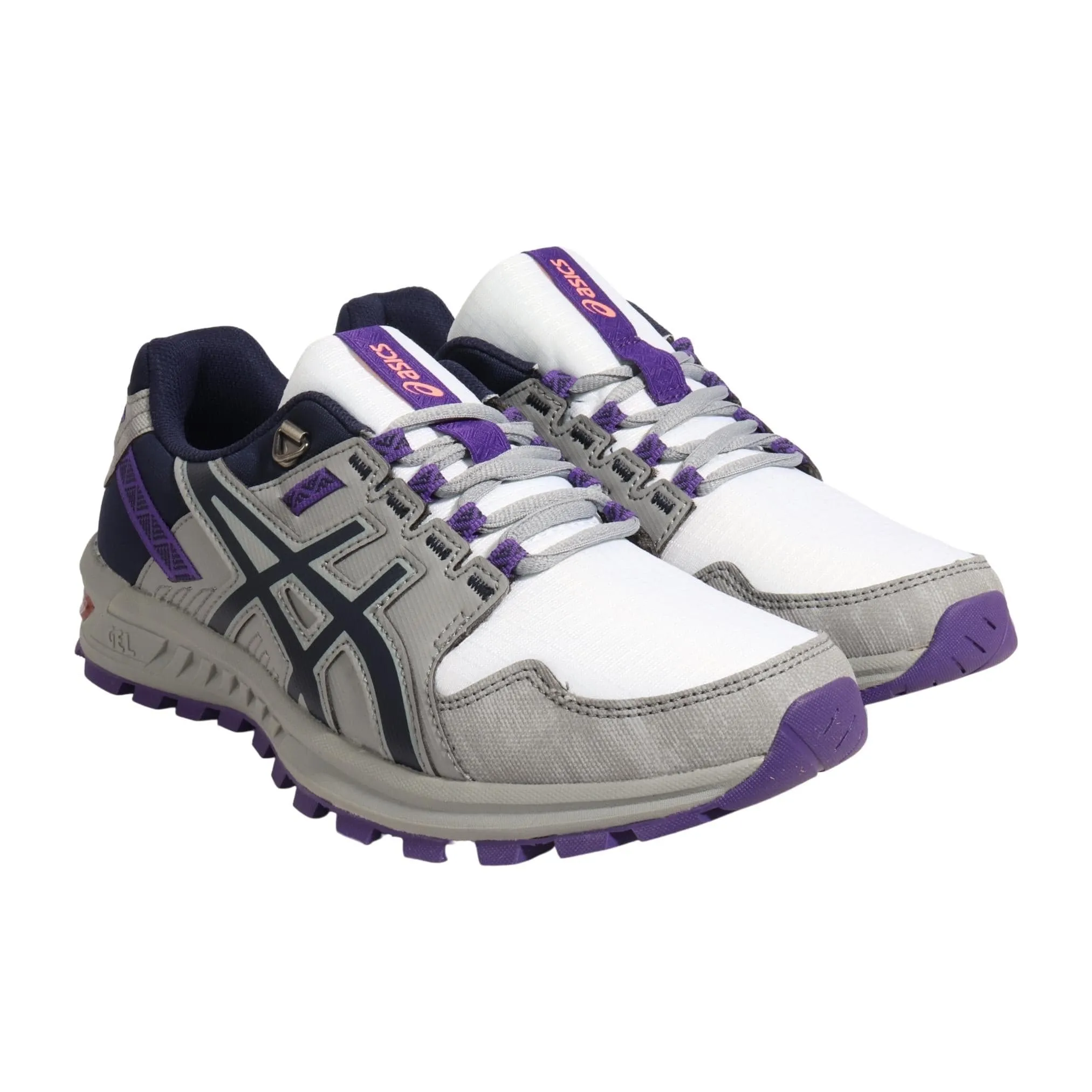 ASICS - White & Peacoat Gel-Citrek Running Shoe