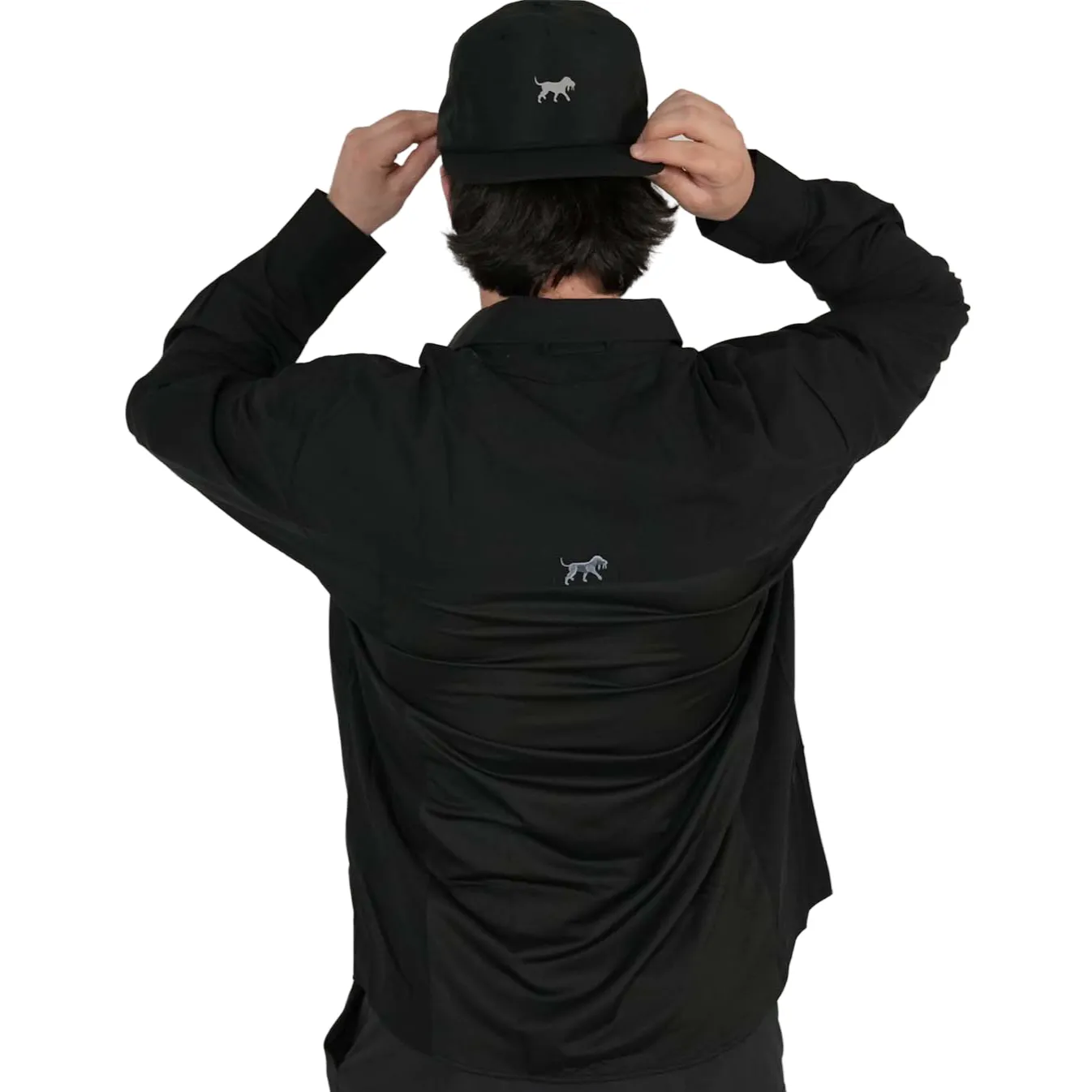 Bamboo Fishing Shirt - Black LS