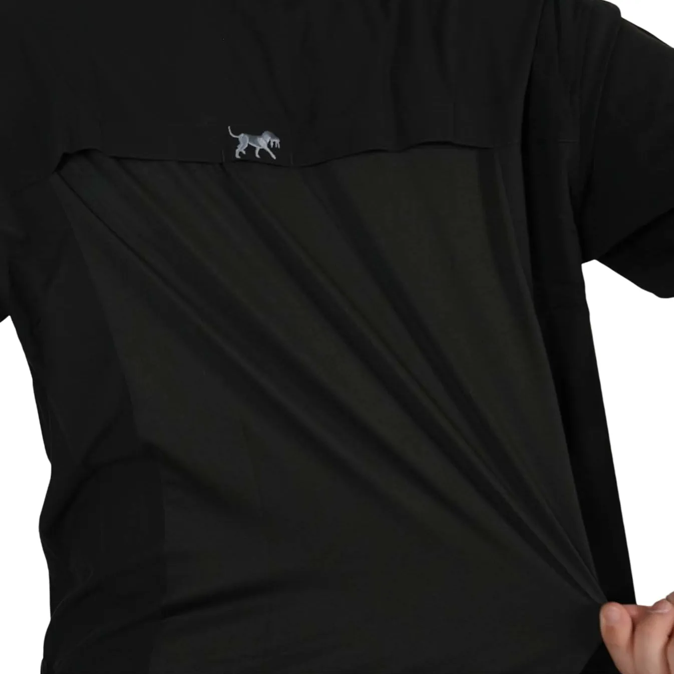 Bamboo Fishing Shirt - Black LS