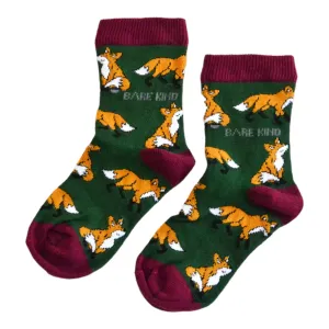 Barekind sock Kids 6-9 Foxes