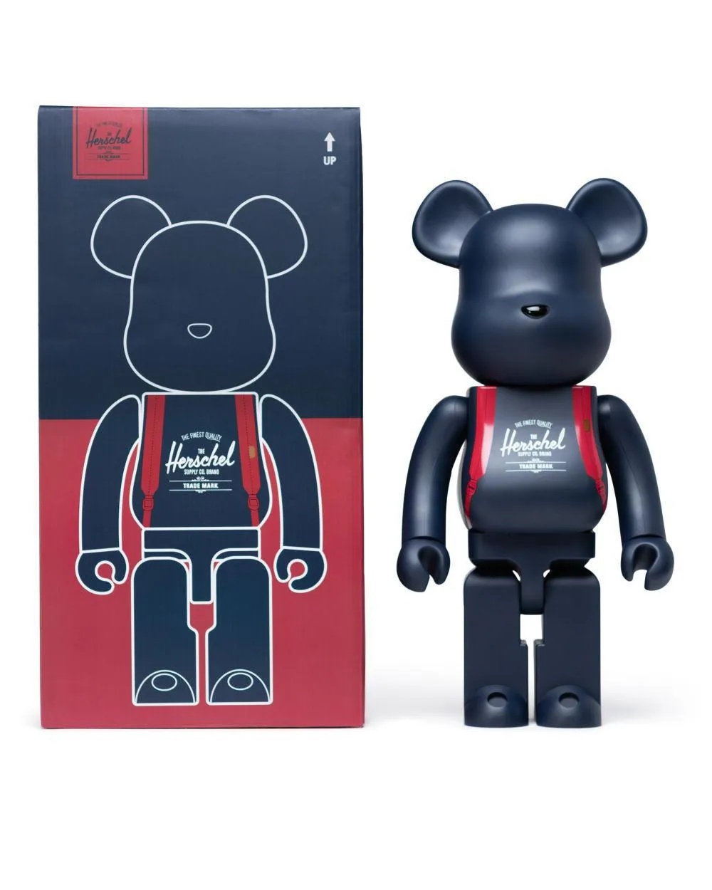 Bearbrick Medicom Herschel Peacoat 1000% Navy