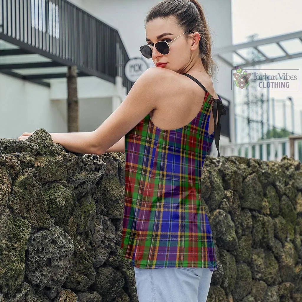 Beattie Tartan Loose Halter Neck Camisole