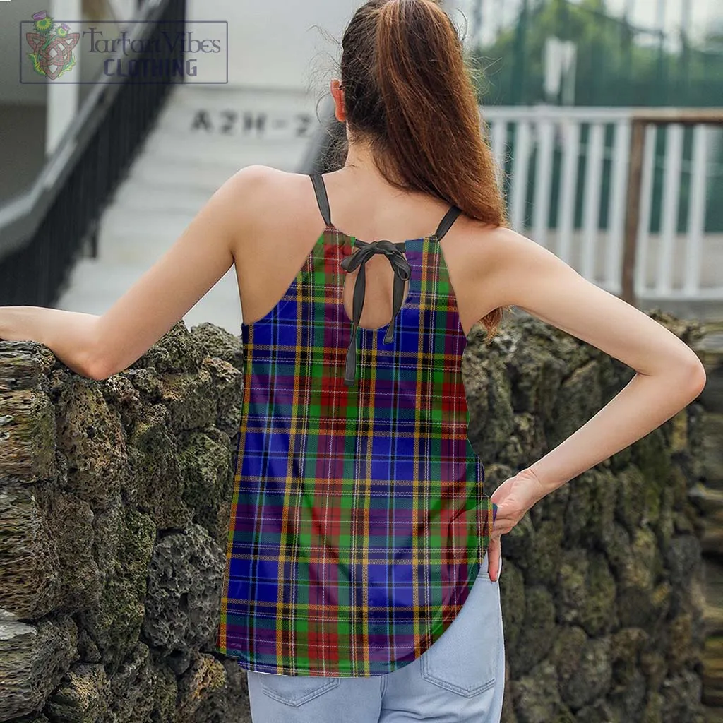 Beattie Tartan Loose Halter Neck Camisole