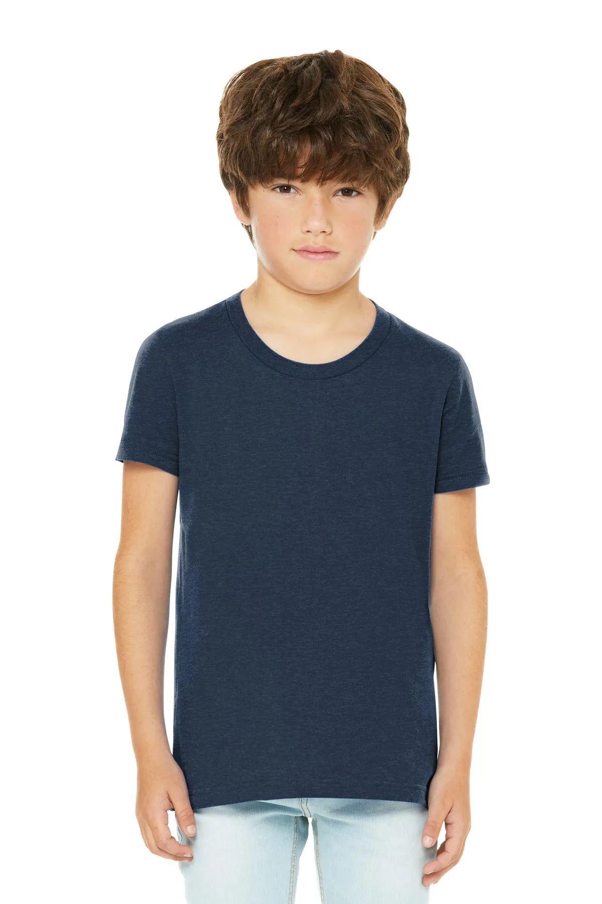 BELLA CANVAS® Youth Heather CVC Tee BC3001YCVC