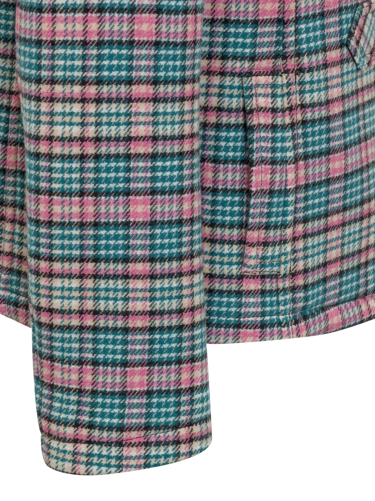 Boutique Moschino Checked Peacoat