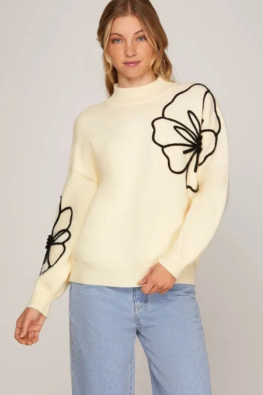 Bring Me Flowers Sweater