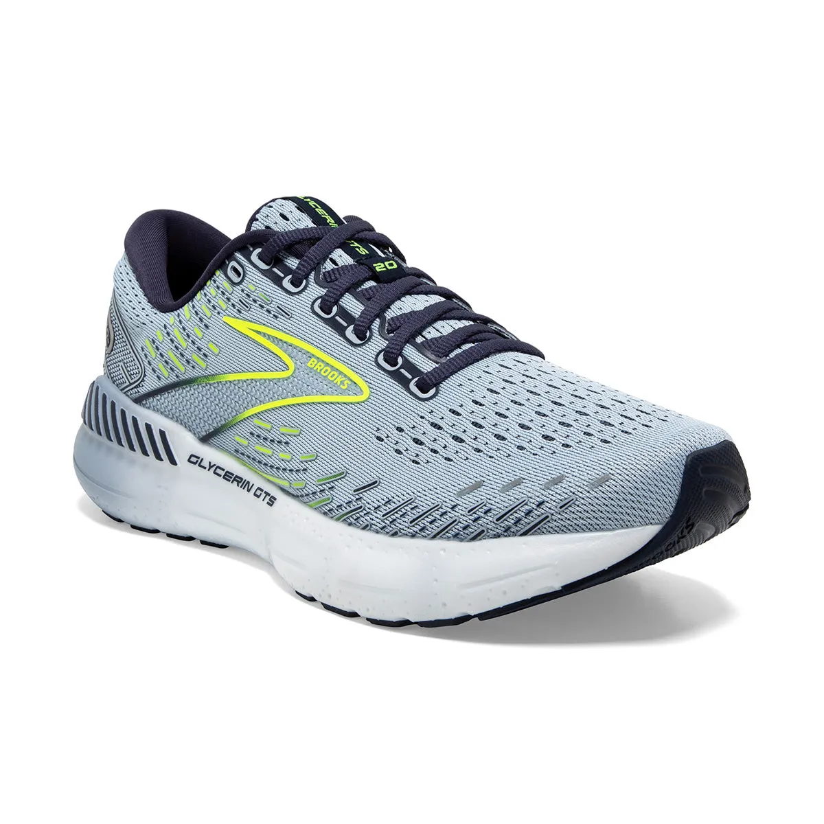 Brooks Glycerin GTS 20 Womens | Light Blue/peacoat/nightlife