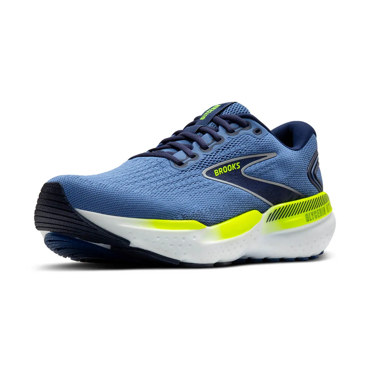 Brooks Glycerin GTS 21 Mens | Blue/peacoat/nightlife