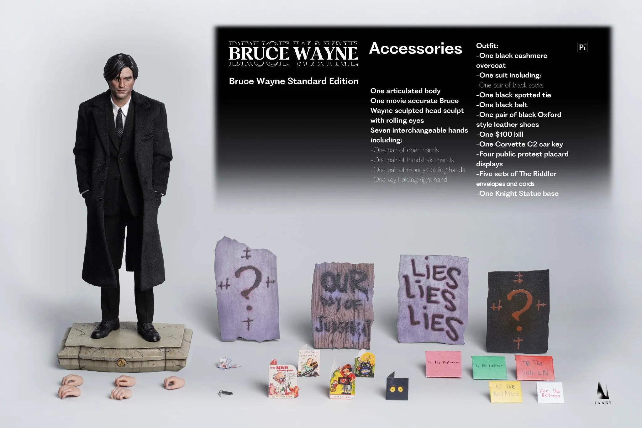 Bruce Wayne (Standard Edition) InArt 1/6 Scale Figure