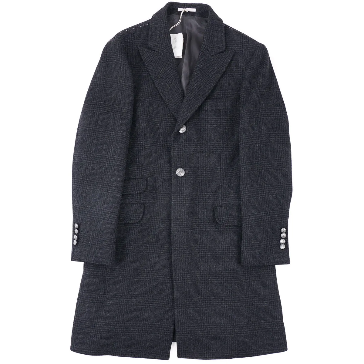 Brunello Cucinelli Slim-Fit Wool Overcoat