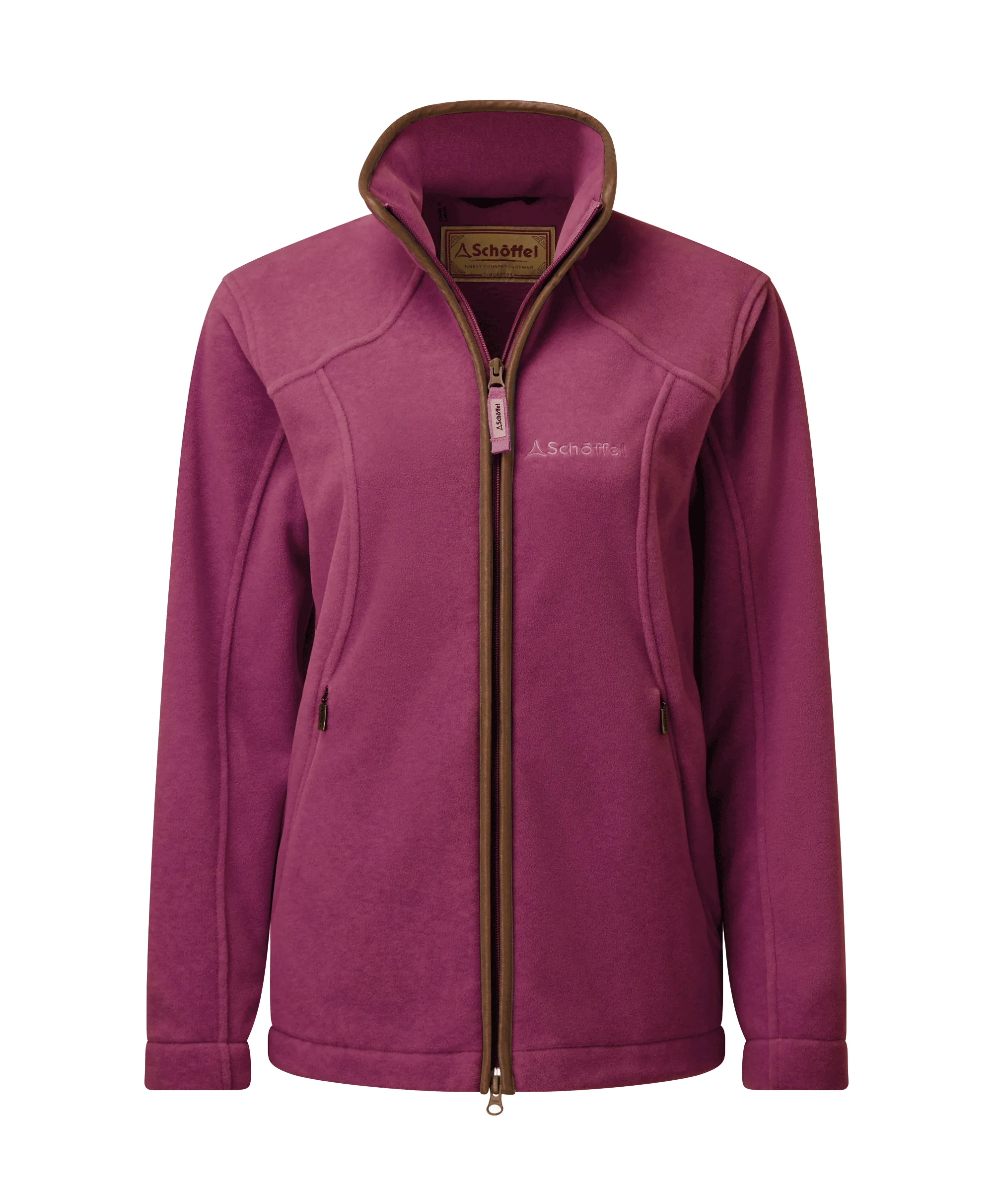 Burley Fleece Jacket - Mulberry