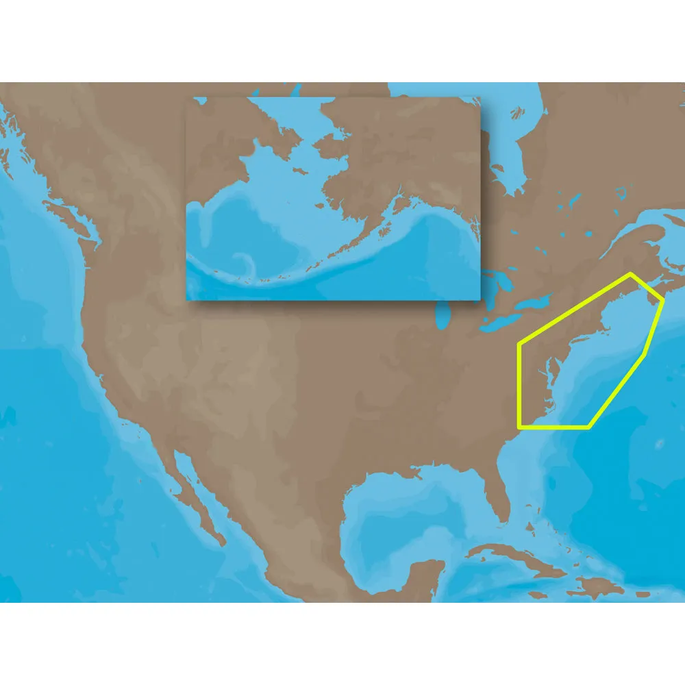 C-MAP MAX NA-M320 -Passamaquoddy Bay ME-NC: Bathy - C-Card [NA-M320C-CARD]