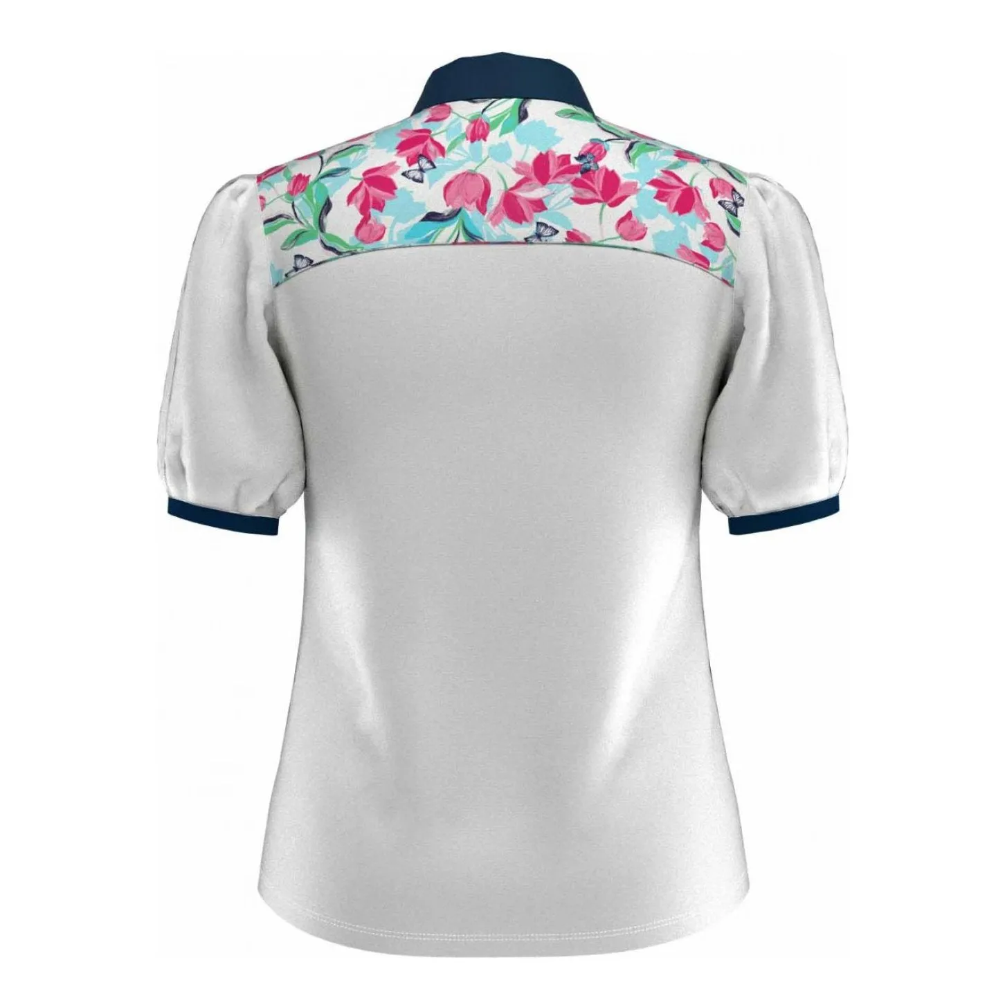 Callaway Ladies Floral Print Half Sleeve Golf Polo CGKSB042