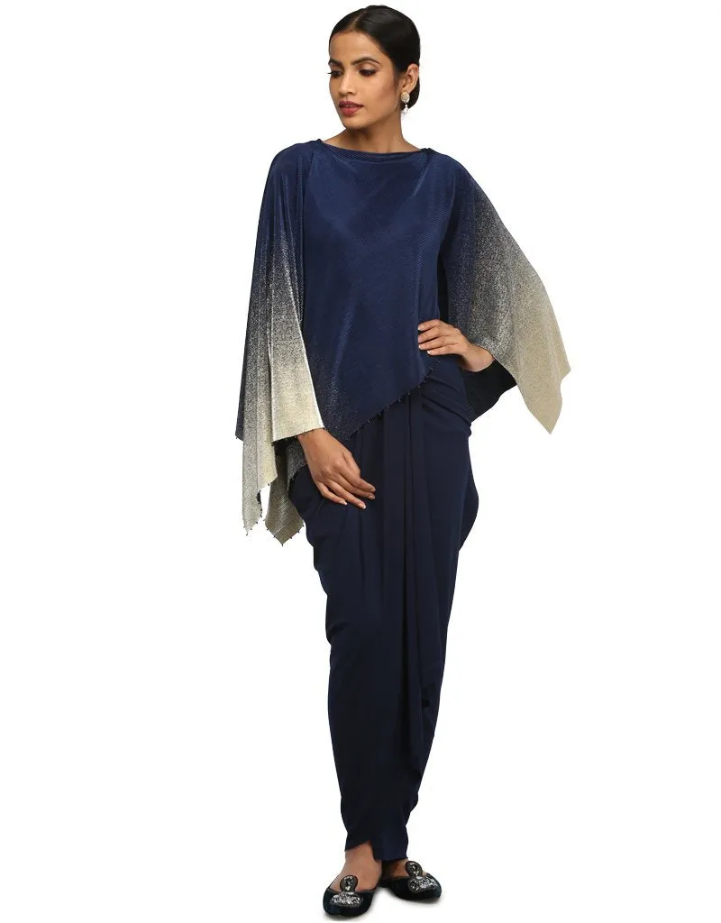 Cape Effect Top- Navy