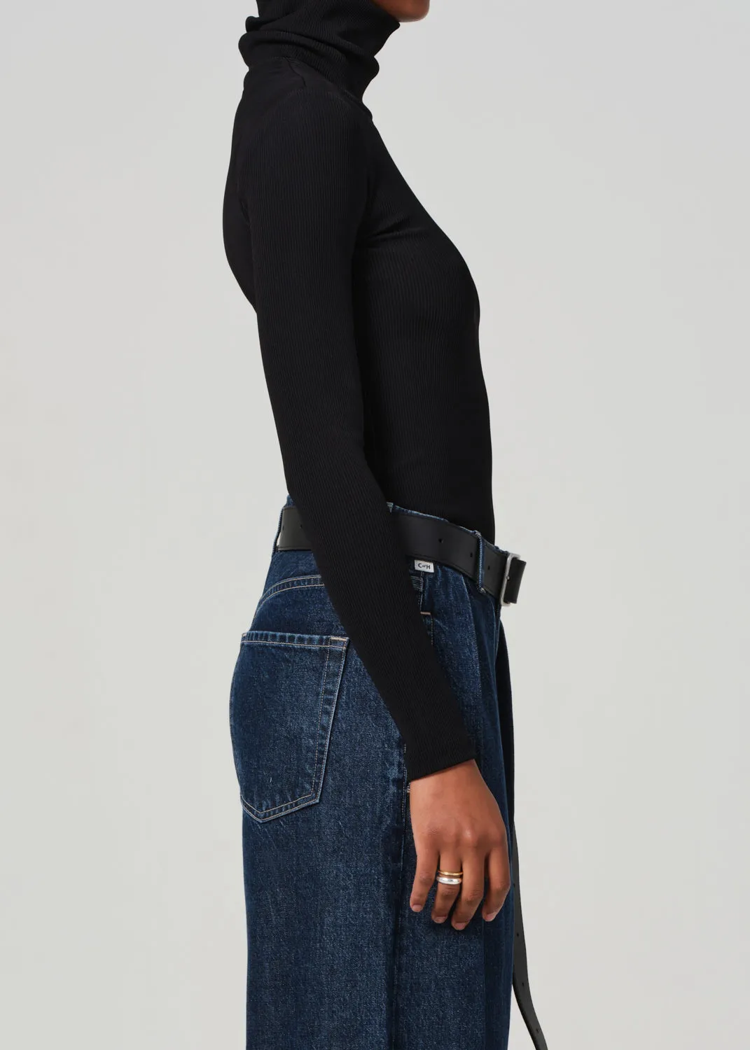 Caradene Turtleneck in Black