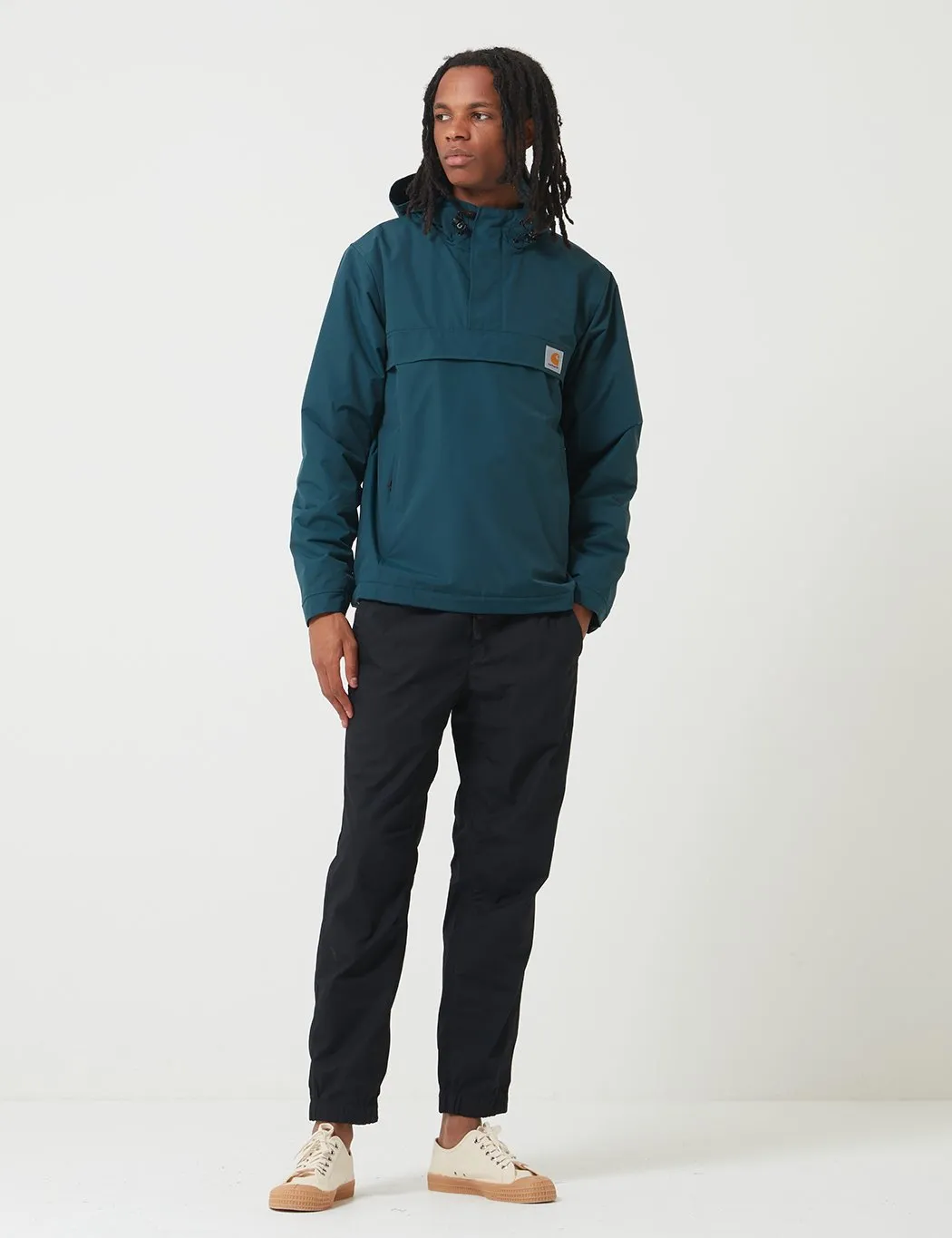 Carhartt-WIP Nimbus Half-Zip Jacket (Fleece Lined) - Duck Blue