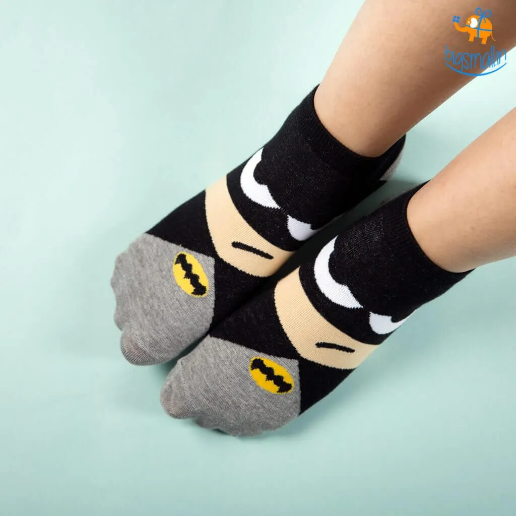 Cartoon Superhero Socks - Set of 5