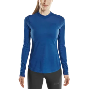 CEP | Cold Weather Merino Long Sleeve | Women's | Blue