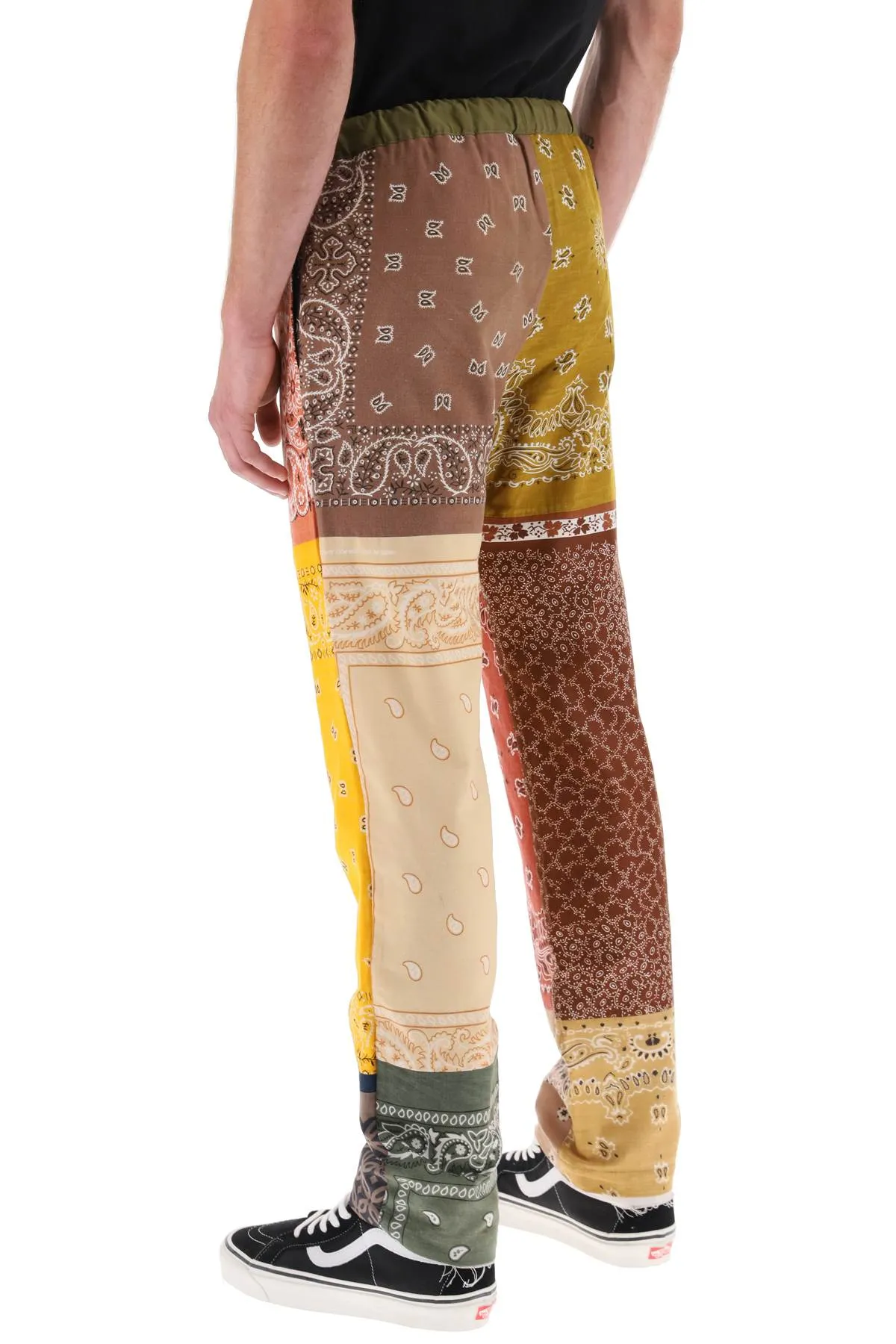 Children of the discordance bandana patchwork pants