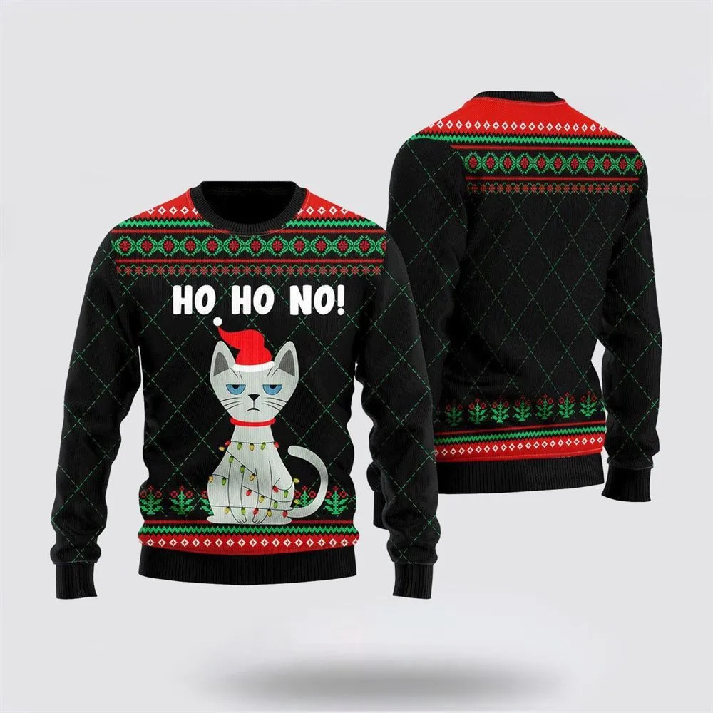 Christmas Is Better With Cat Ugly Christmas Sweater For Men And Women, Best Gift For Christmas, Christmas Fashion Winter