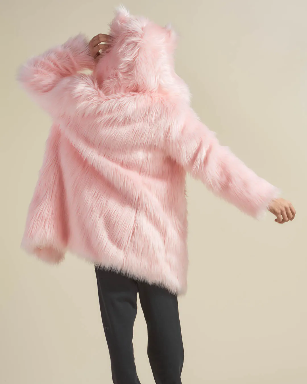 Classic Men's Faux Fur Coat | Flamingo Wolf