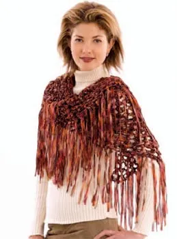 Crochet Bronze Beauty Shawl Pattern (Crochet)