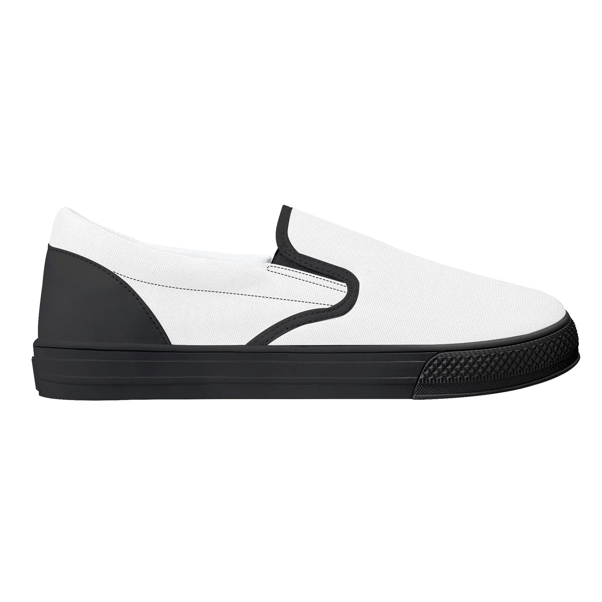 Custom Slip on Shoes - Black D31