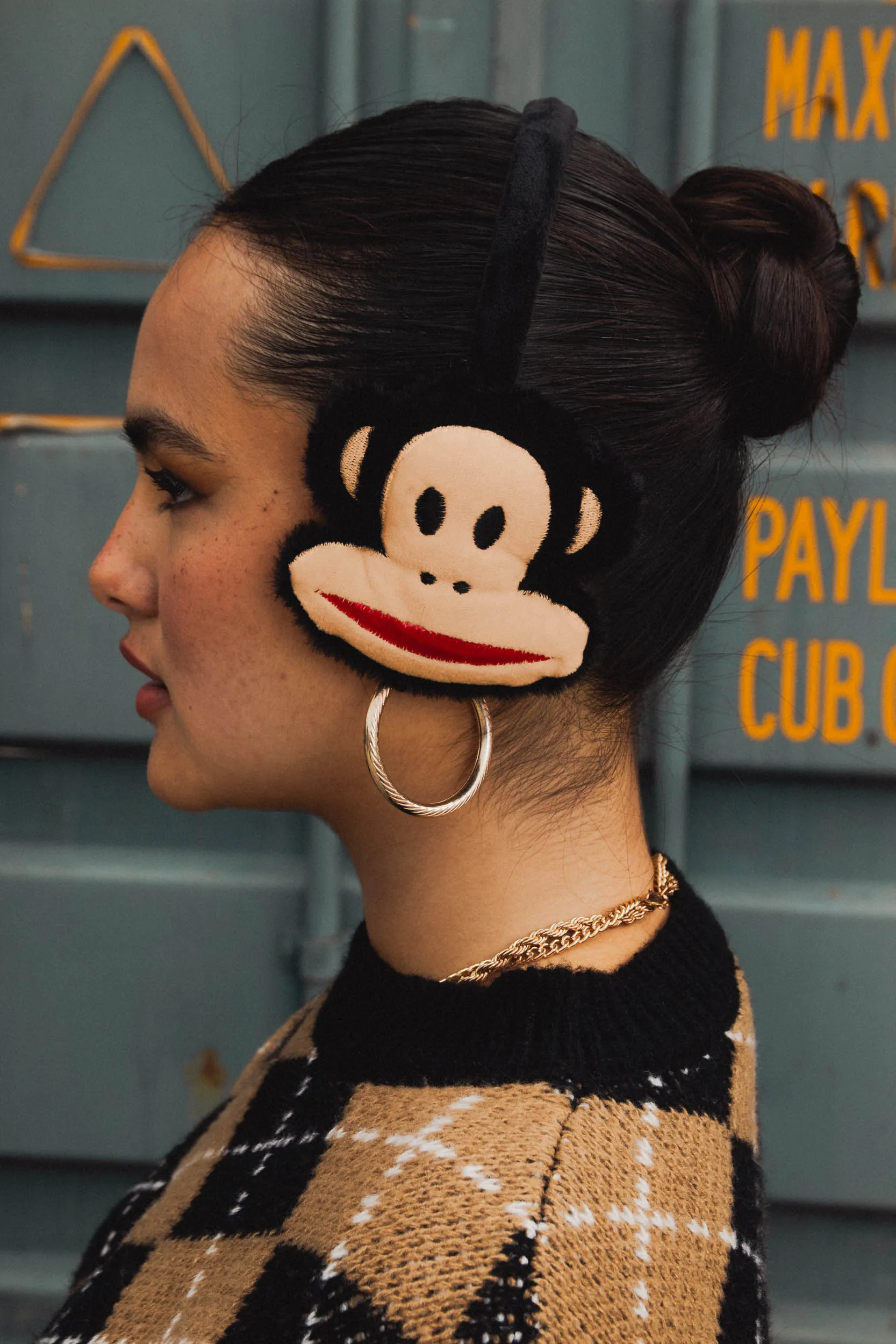 DAISY STREET X PAUL FRANK JULIUS EAR MUFFS