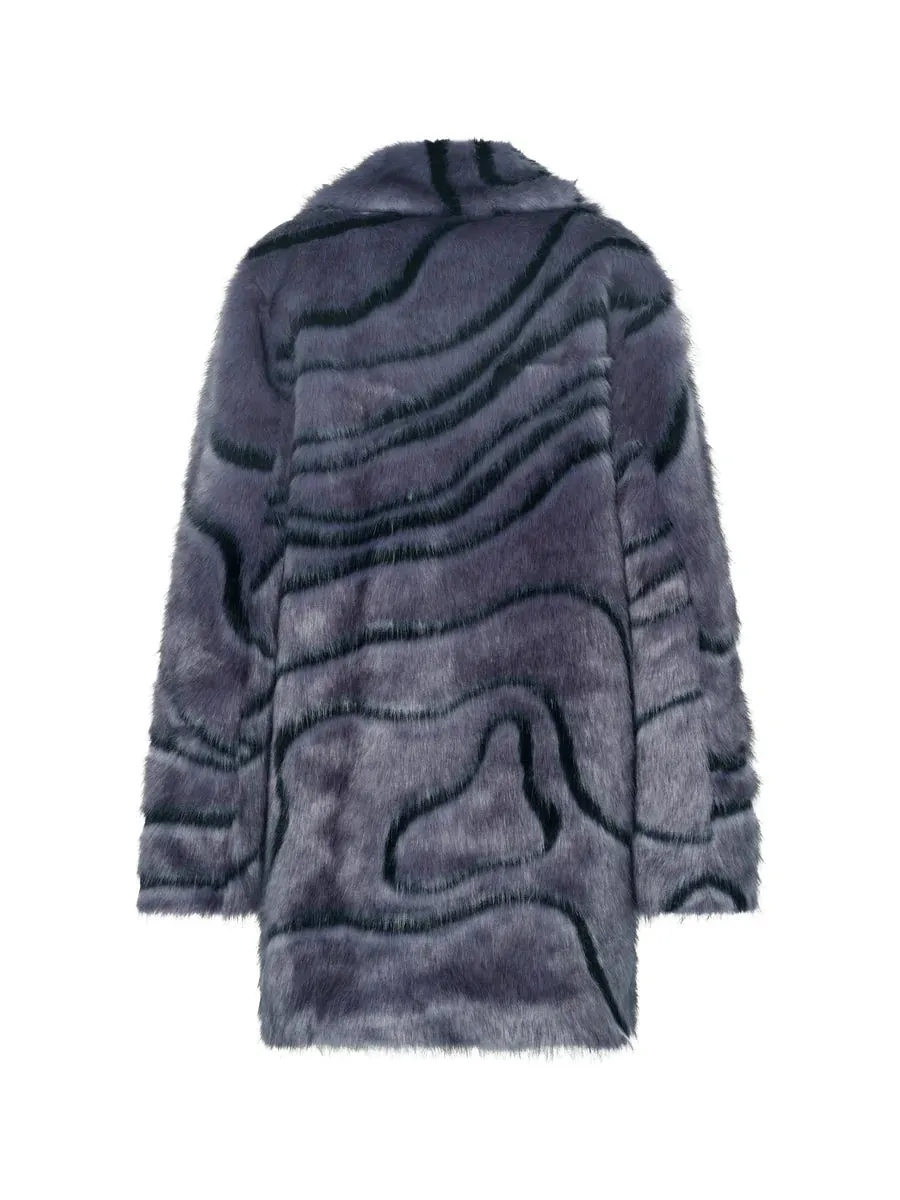 Delta Coat | Navy Wave