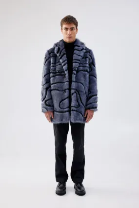 Delta Coat | Navy Wave