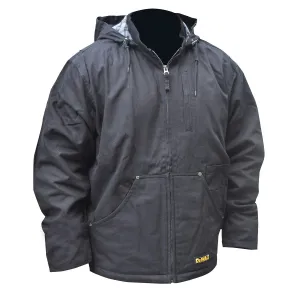 DeWalt DCHJ076ABB Unisex Heated Heavy Duty Work Coat (Bare) - Black