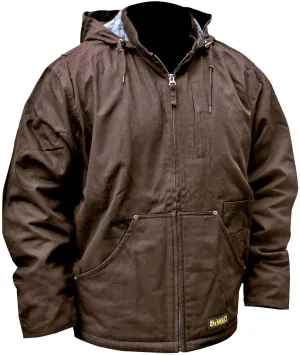 DeWalt DCHJ076ATB Unisex Heated Heavy Duty Work Coat (Bare) - Tobacco