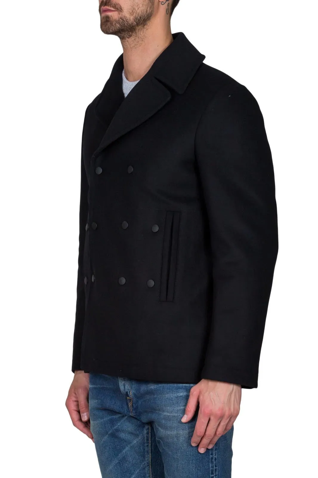 Double Breasted Peacoat