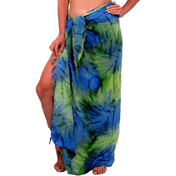 Double process fringe sarongs