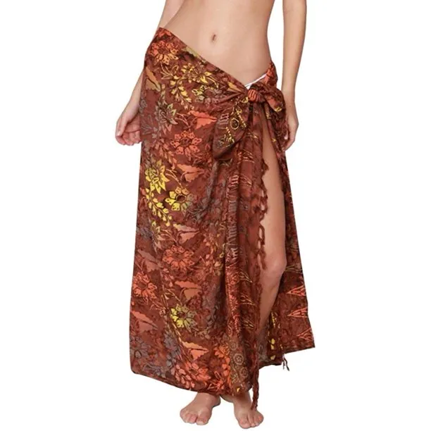 Double process fringe sarongs