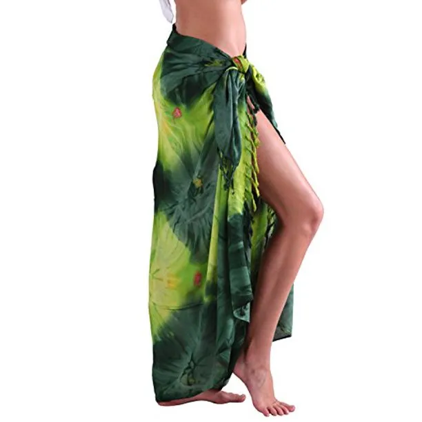 Double process fringe sarongs