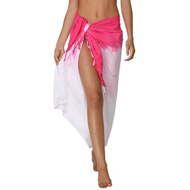 Double process fringe sarongs