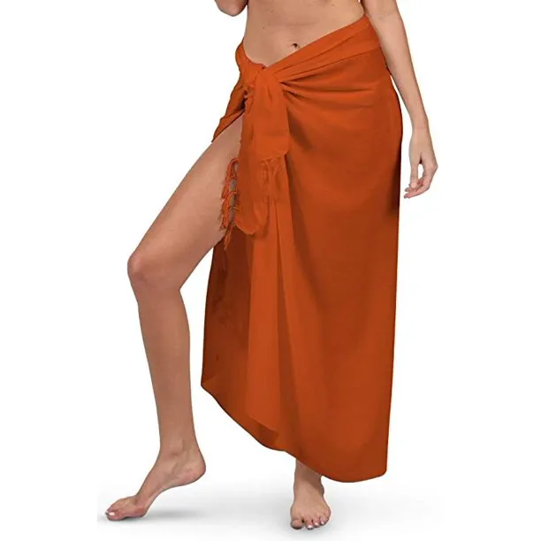 Double process fringe sarongs