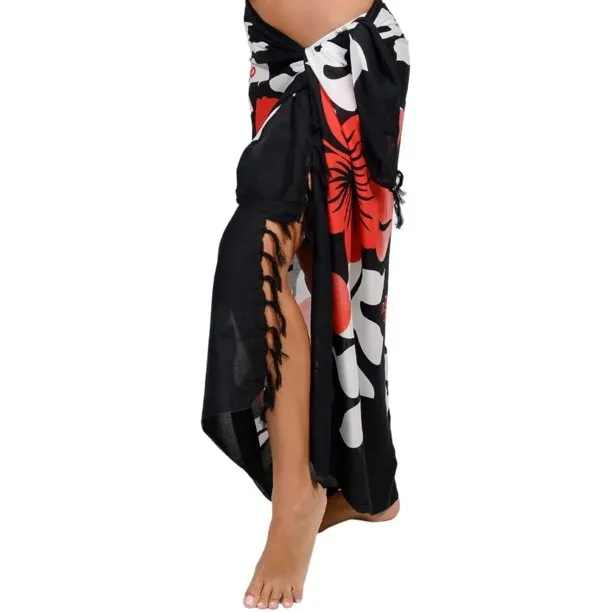 Double process fringe sarongs